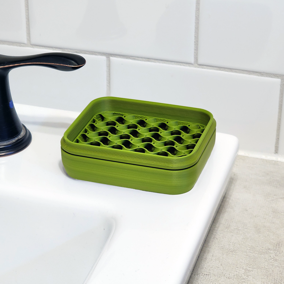 The Rogerie - Travel Soap Case (Rectangular)