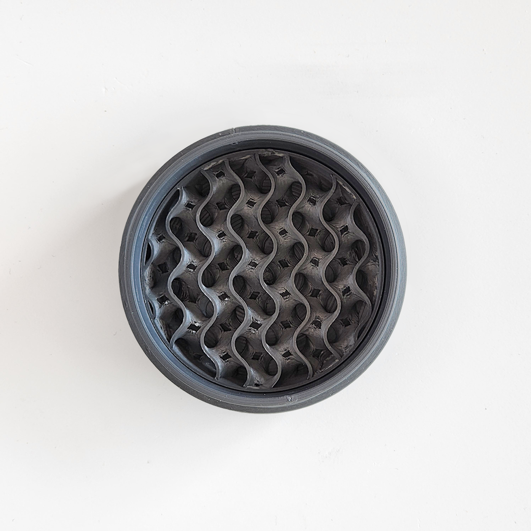 The Rogerie - Travel Soap Case (Single Round)