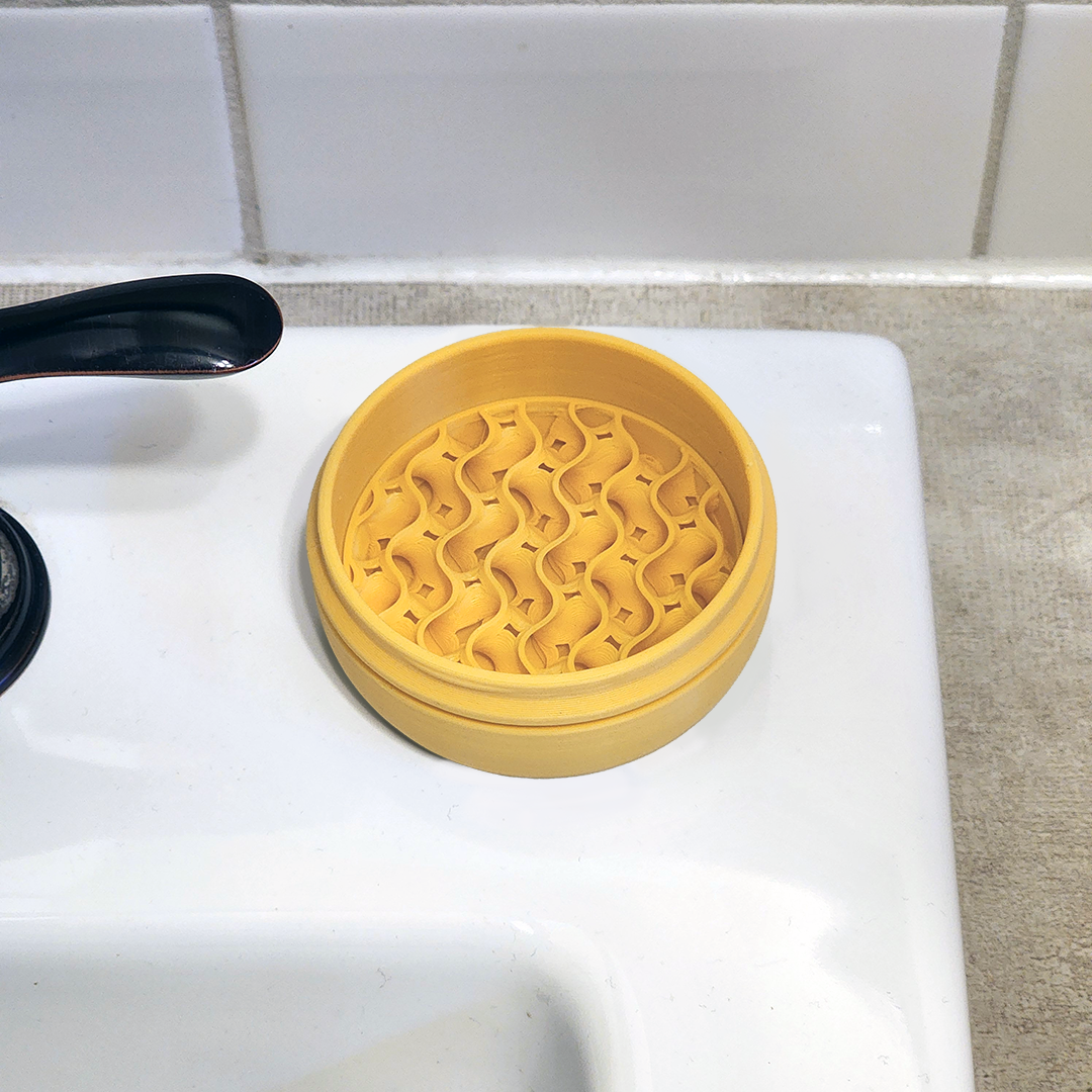 The Rogerie - Travel Soap Case (Single Round)