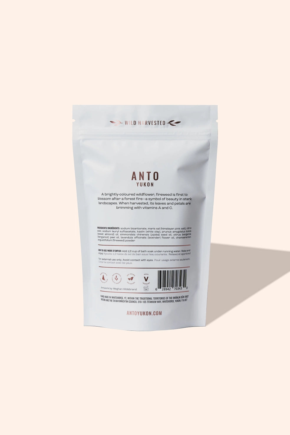 Anto Yukon Foaming Fireweed Bath Soak