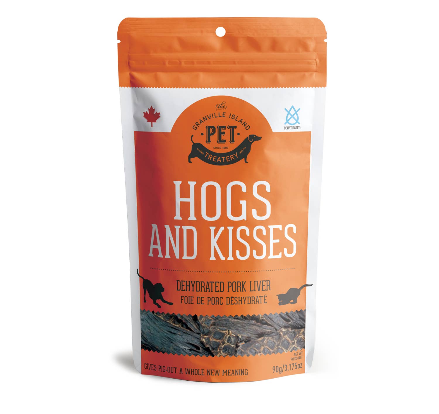The Granville Island Pet Treatery - Pork Liver Dehydrated Pet Treats: High-Protein & Omega-3