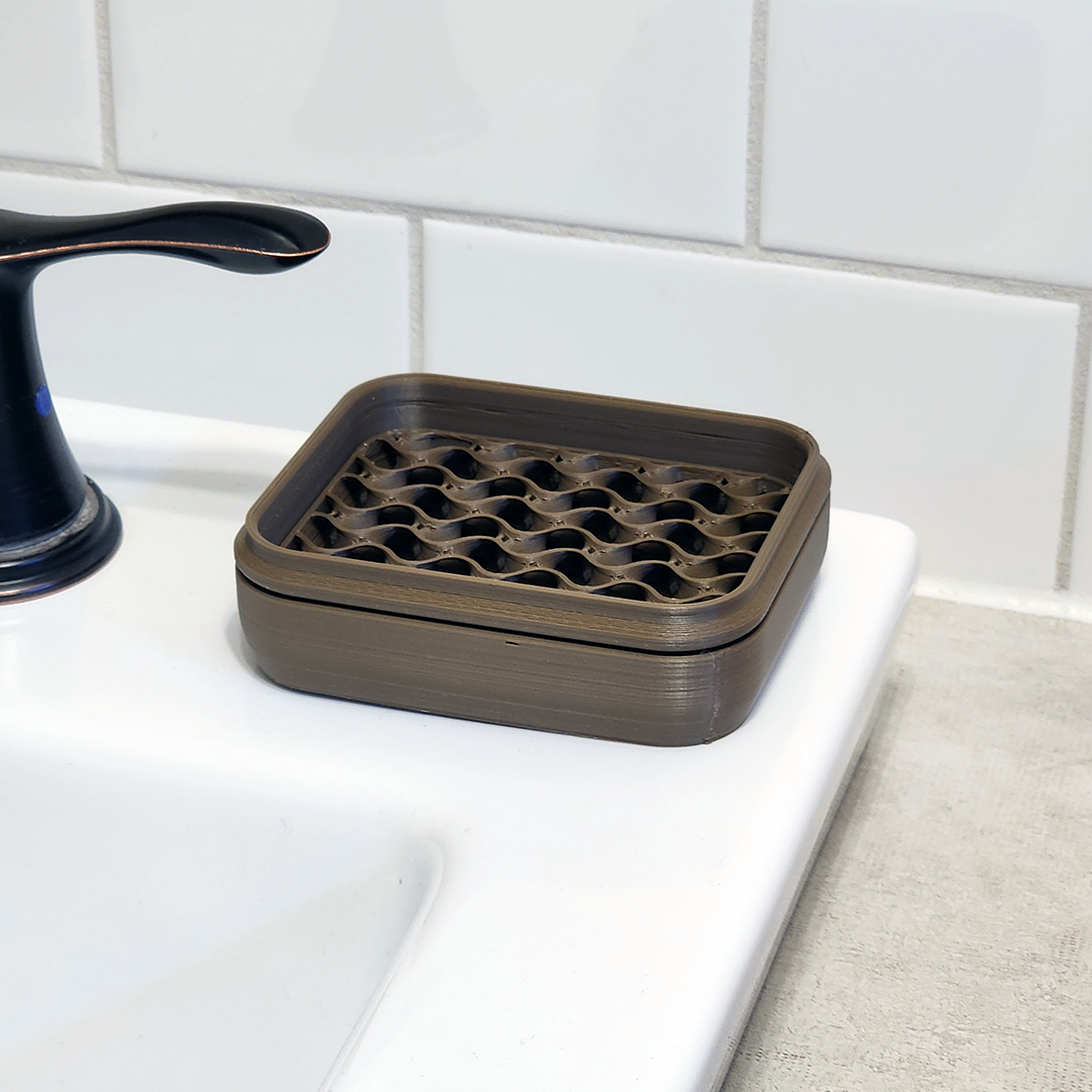 The Rogerie - Travel Soap Case (Rectangular)