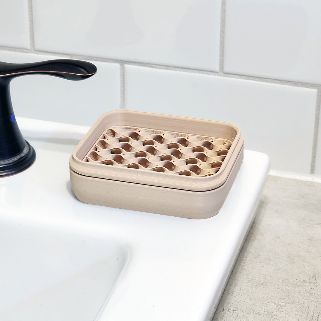 The Rogerie - Travel Soap Case (Rectangular)