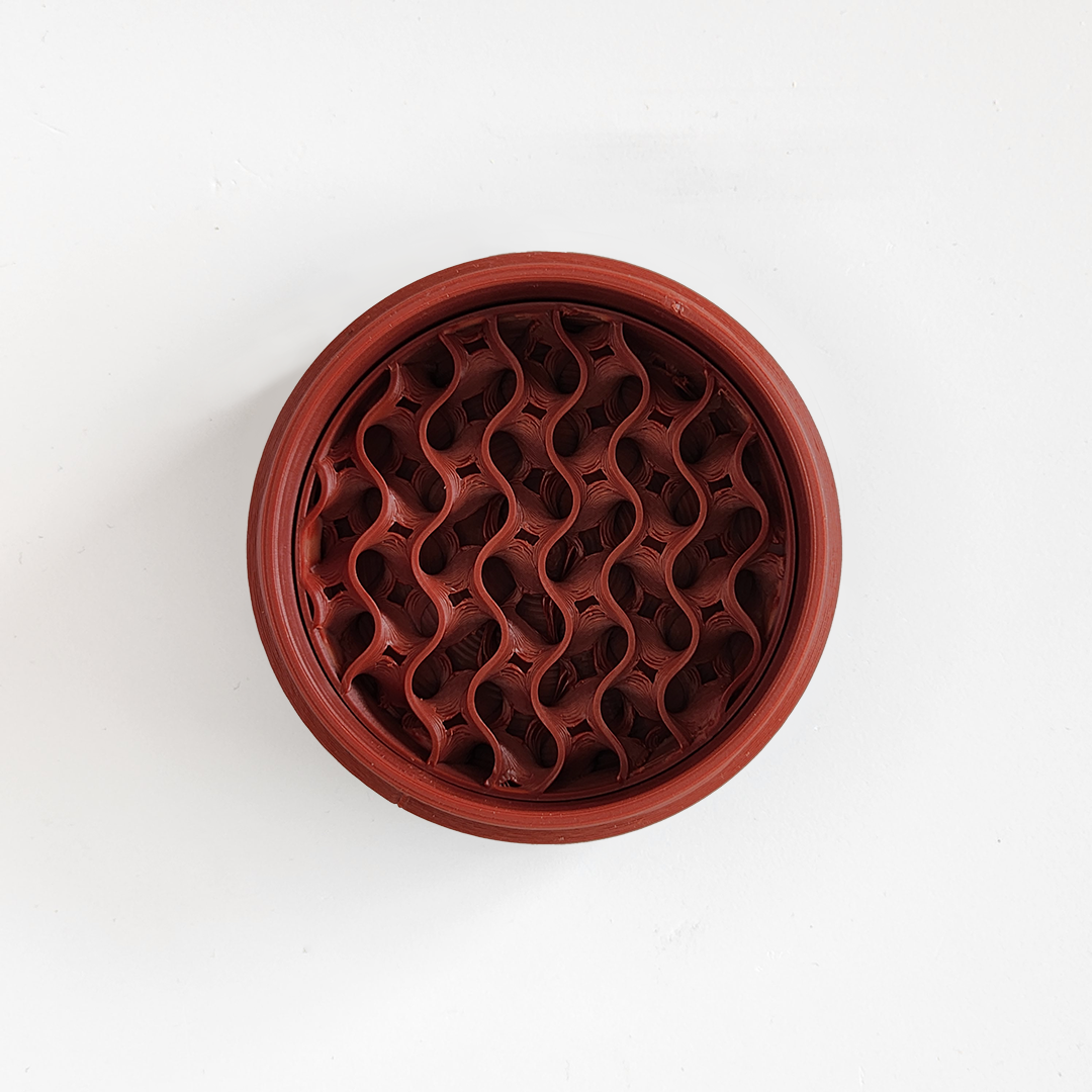 The Rogerie - Travel Soap Case (Single Round)