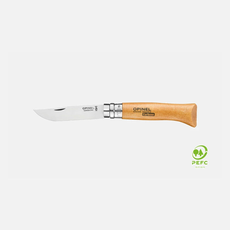 Opinel No.8 Carbon Steel Folding Knife