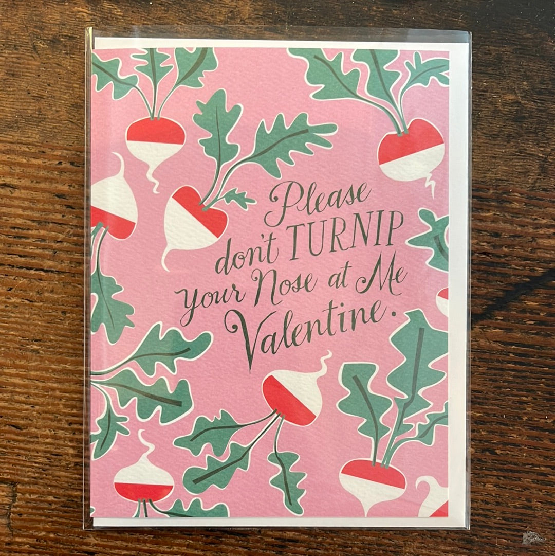 Banquet Workshop - Turnip Valentines Card