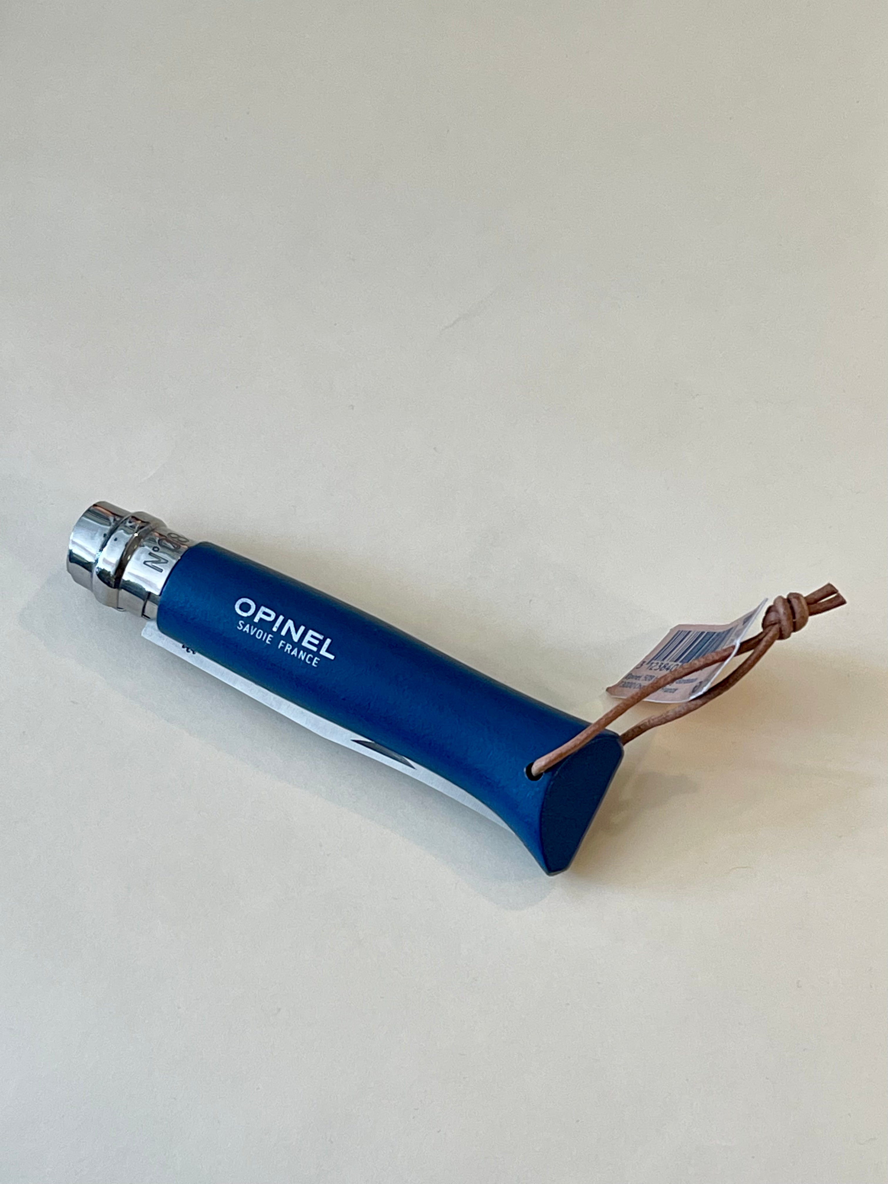 Opinel No.8 Blue Stainless Steel Folding Knife