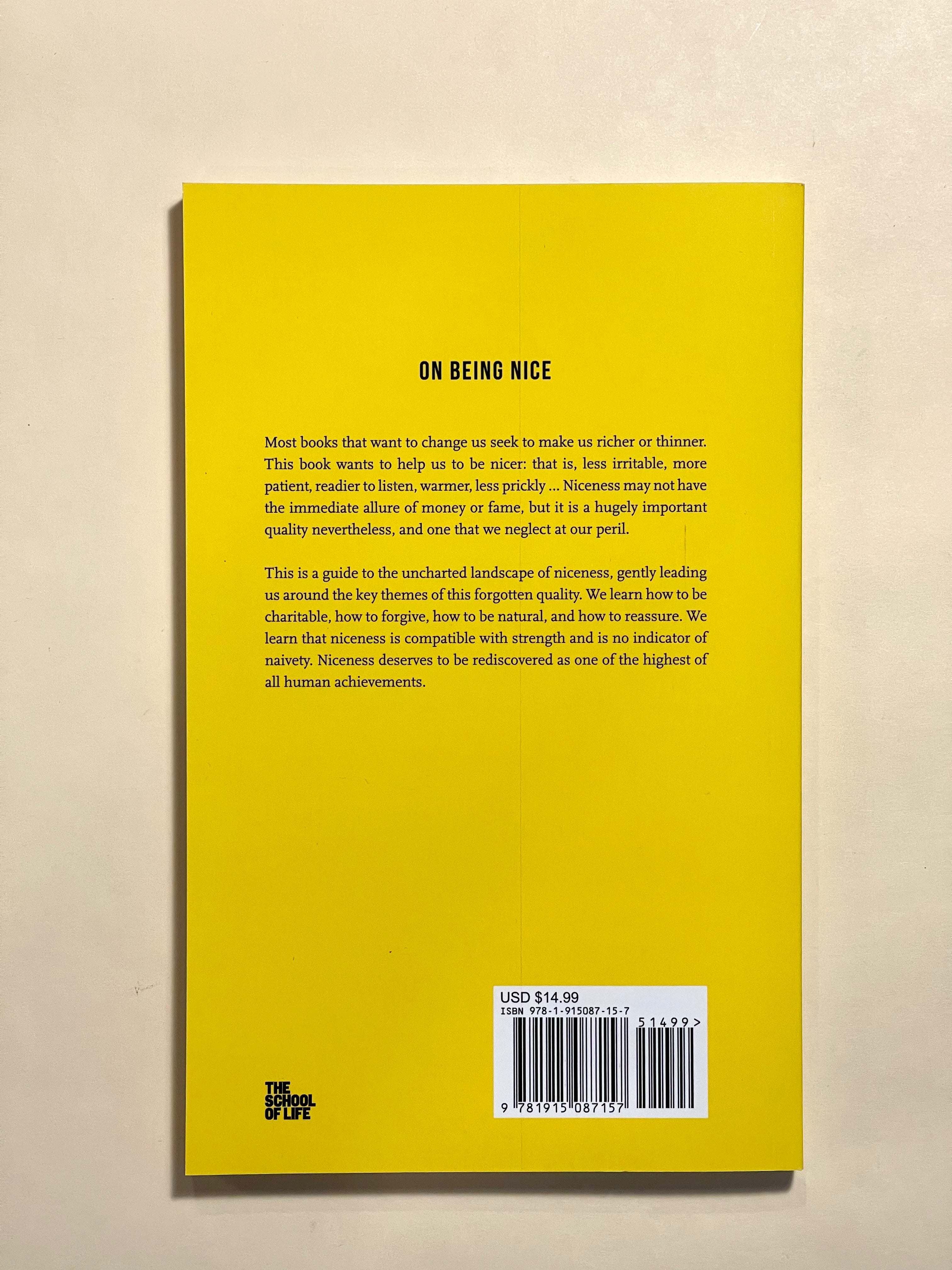 The School of Life: On Being Nice