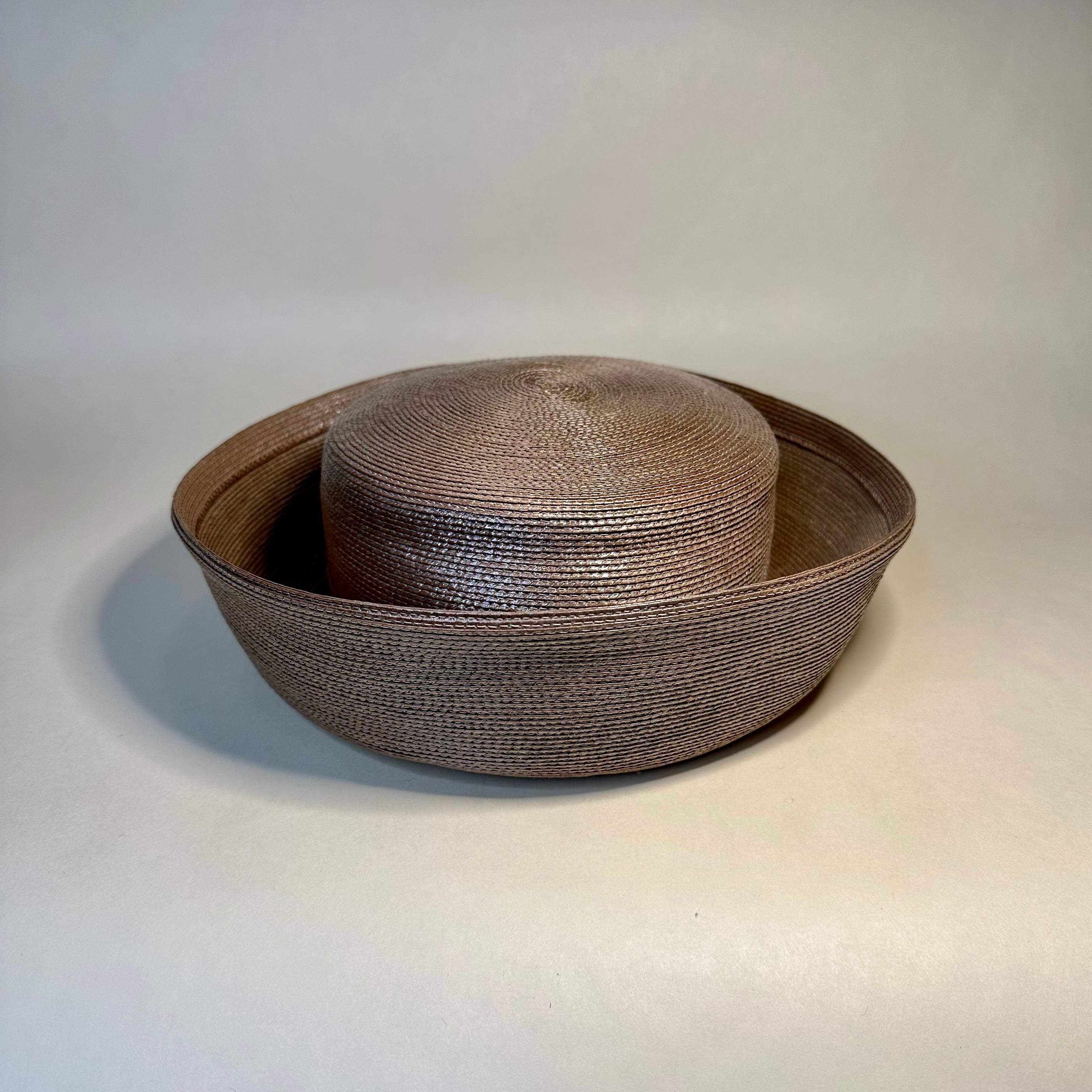 Shimmering Breton Style Straw Hat from Neiman Marcus
