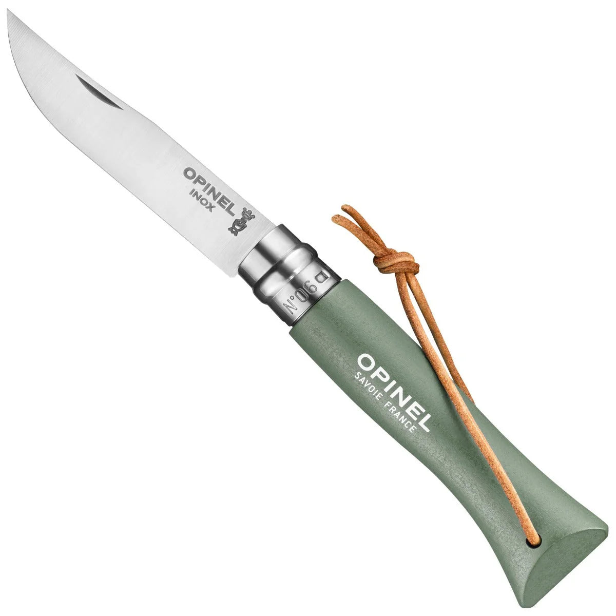 Opinel No.6 Sage Stainless Steel Folding Knife