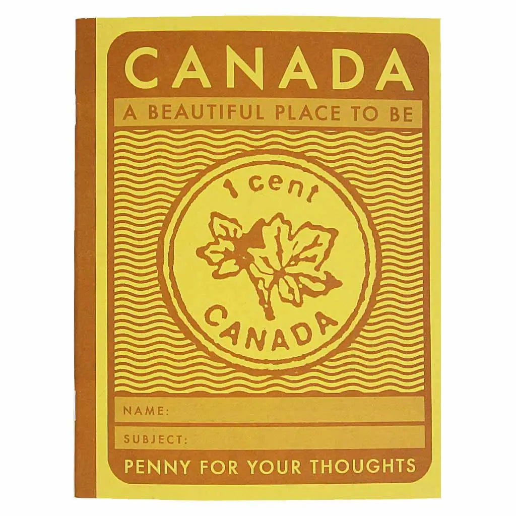 Penny for your thoughts Notebook (by Regional Assembly of Text)