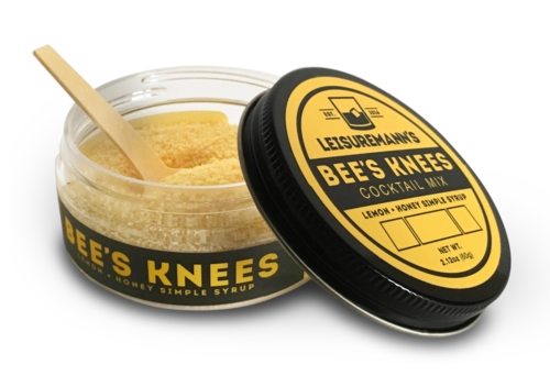 Leisuremann's Bee's Knees Cocktail Mix Jar
