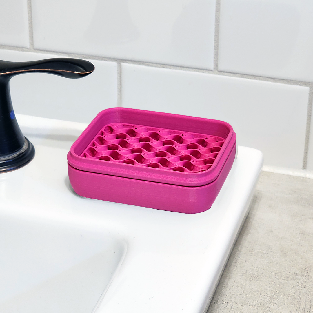 The Rogerie - Travel Soap Case (Rectangular)