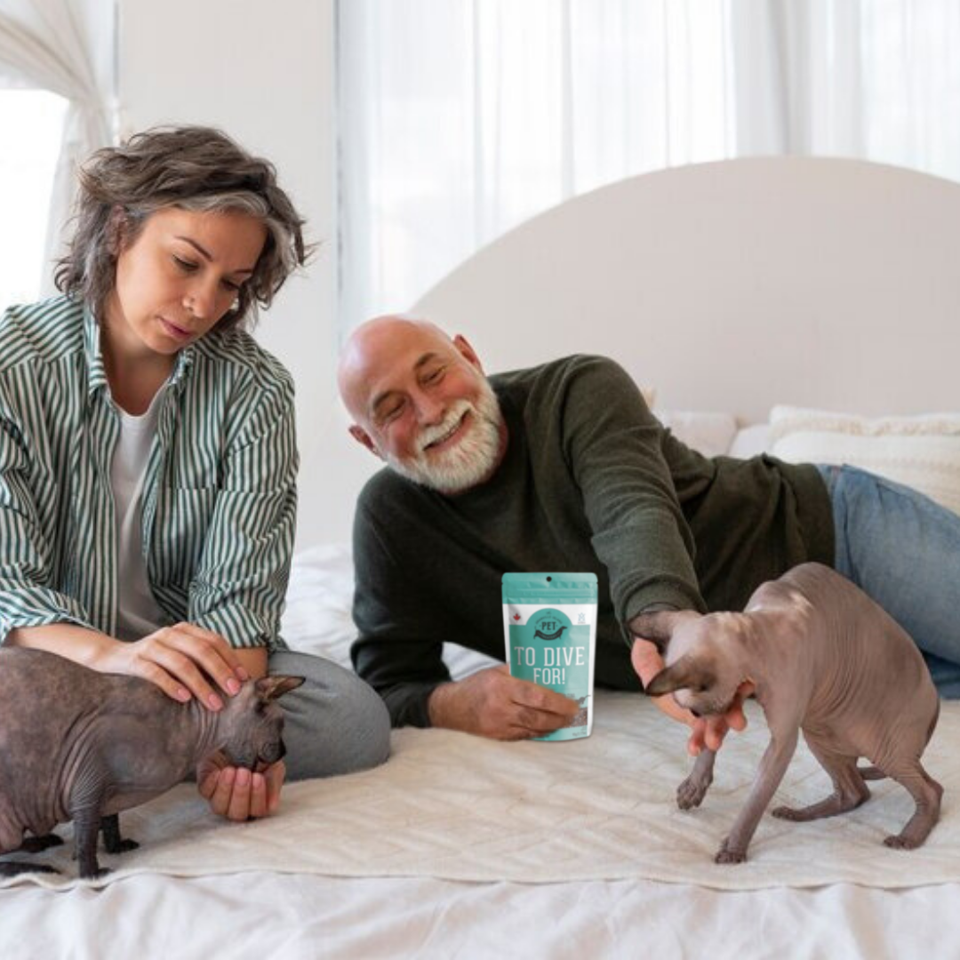 The Granville Island Pet Treatery - Salmon & Tuna Dehydrated Pet Treats: Omega-3 & High-Protein