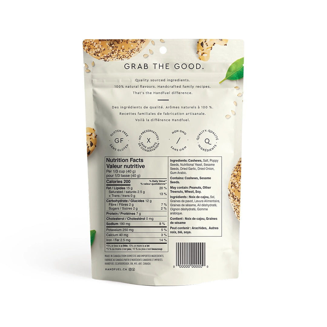 Handfuel - Everything Bagel Cashews