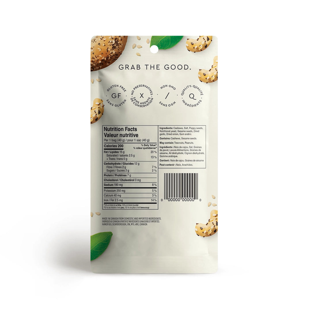 Handfuel - Everything Bagel Cashews