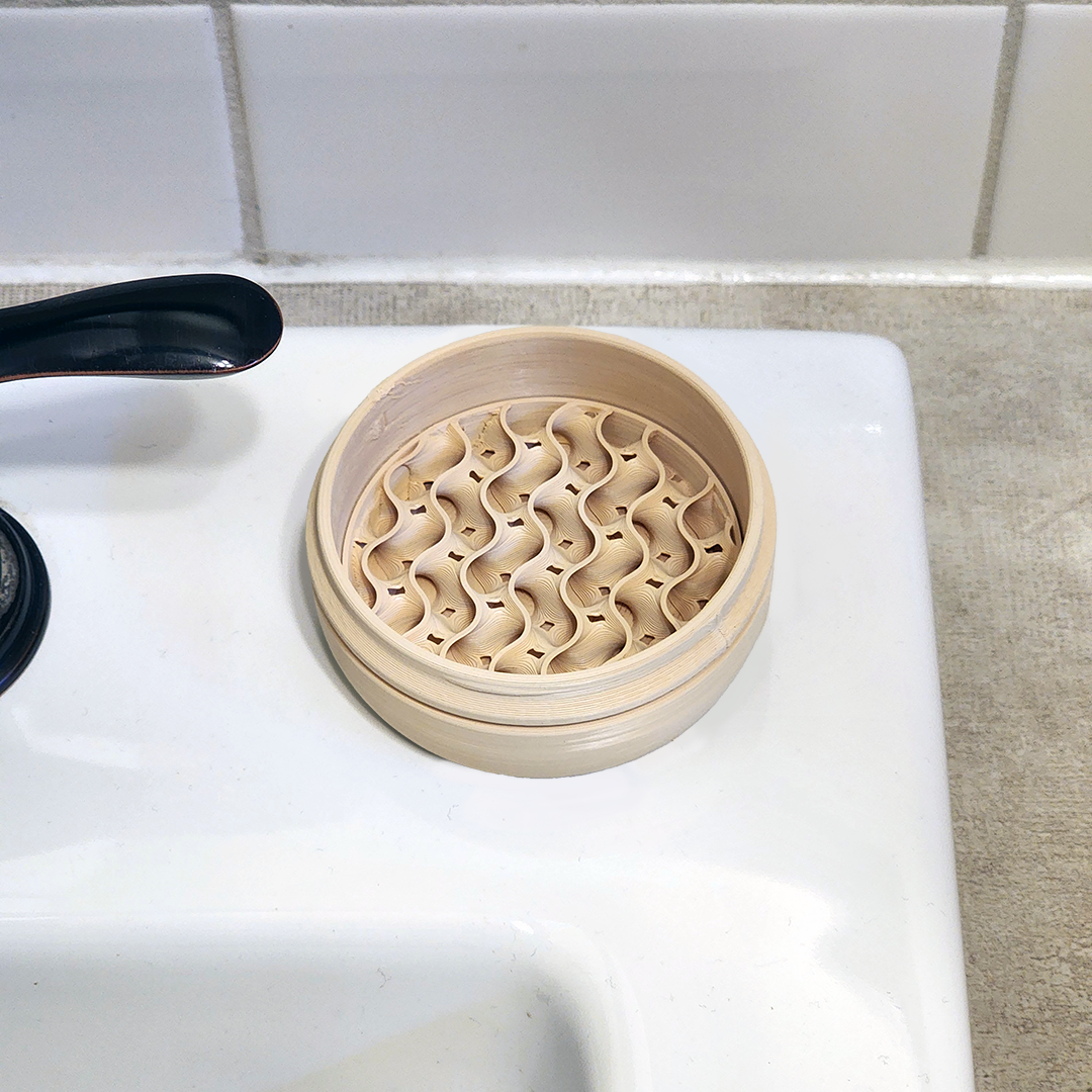 The Rogerie - Travel Soap Case (Single Round)