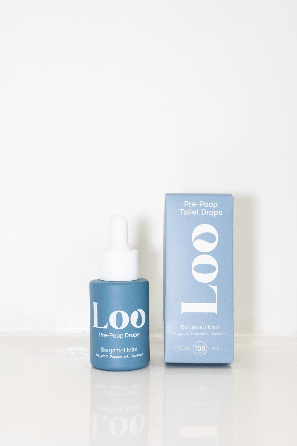 Loo Drops - Pre-Poop Toilet Drops — Bergamont Peppermint