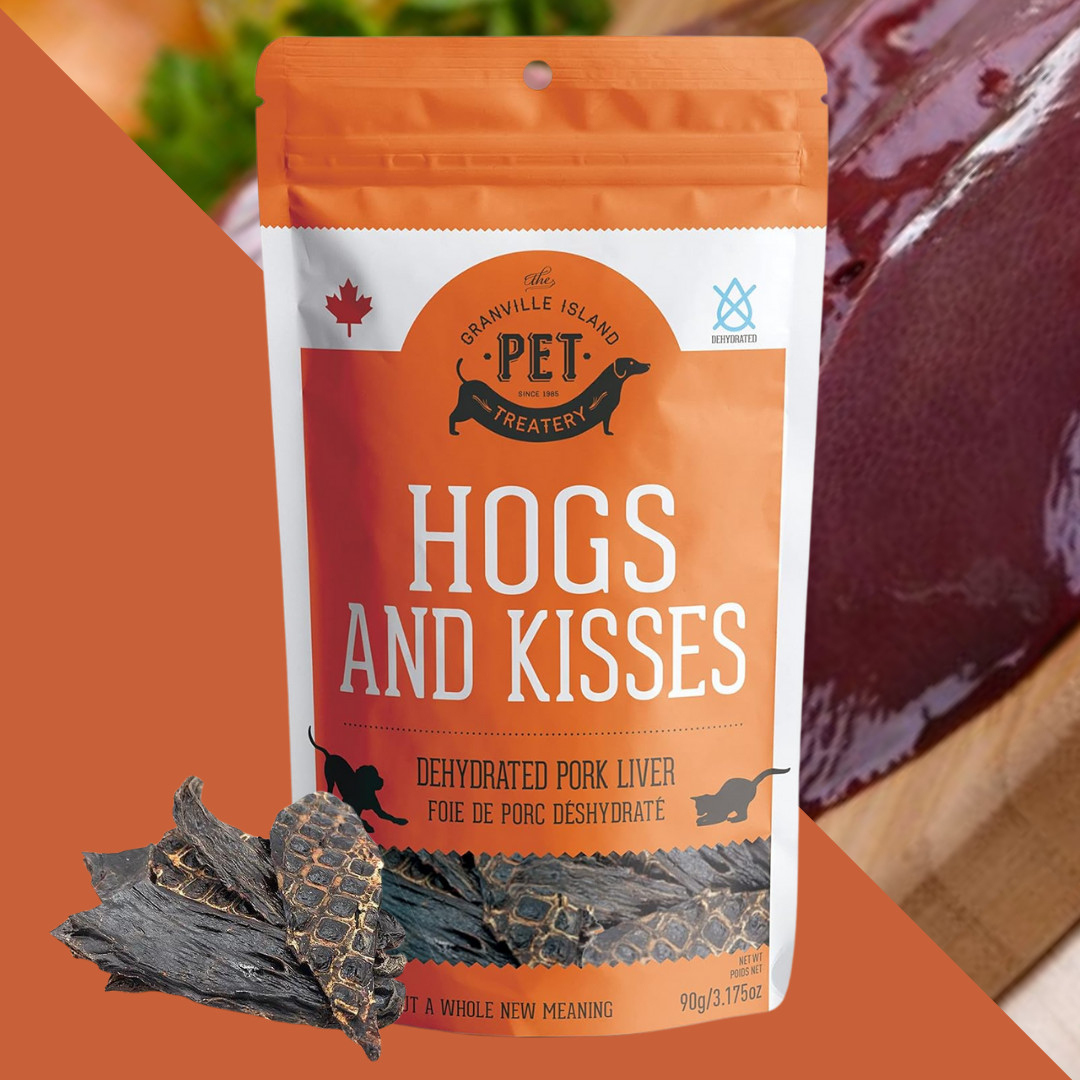 The Granville Island Pet Treatery - Pork Liver Dehydrated Pet Treats: High-Protein & Omega-3