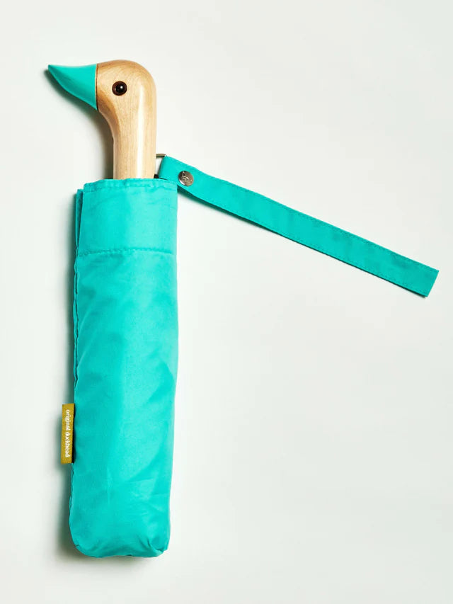 Original Duckhead - Mint Compact Eco-Friendly Wind Resistant Umbrella
