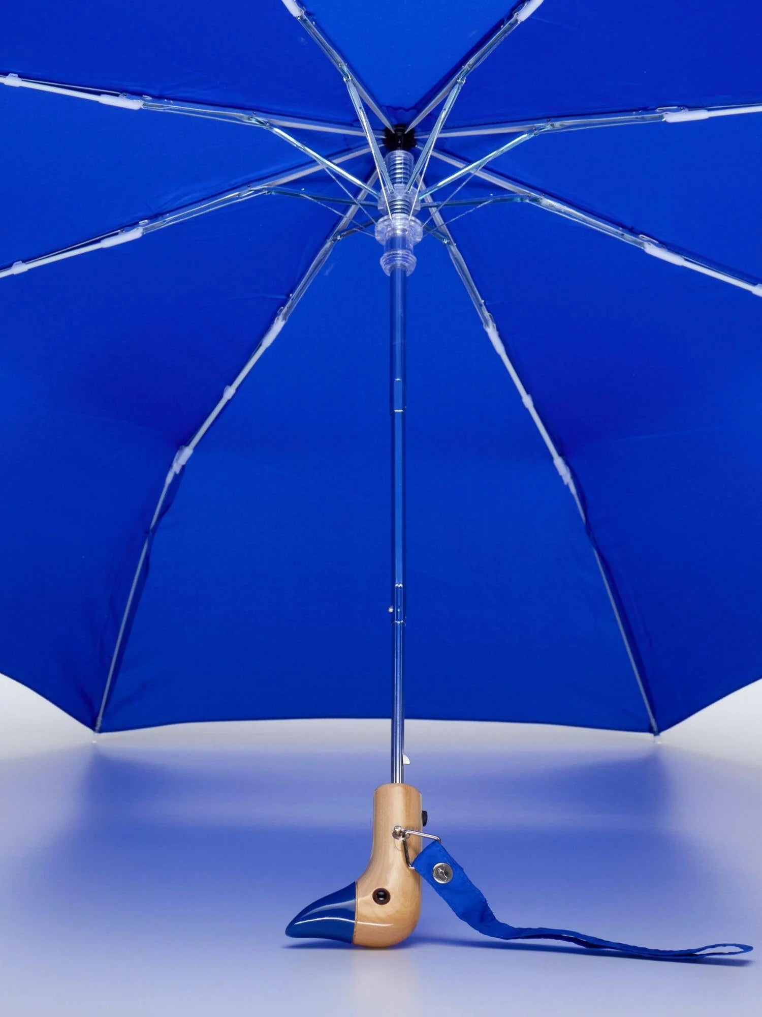 Original Duckhead - Royal Blue Compact Eco-Friendly Wind Resistant Umbrella