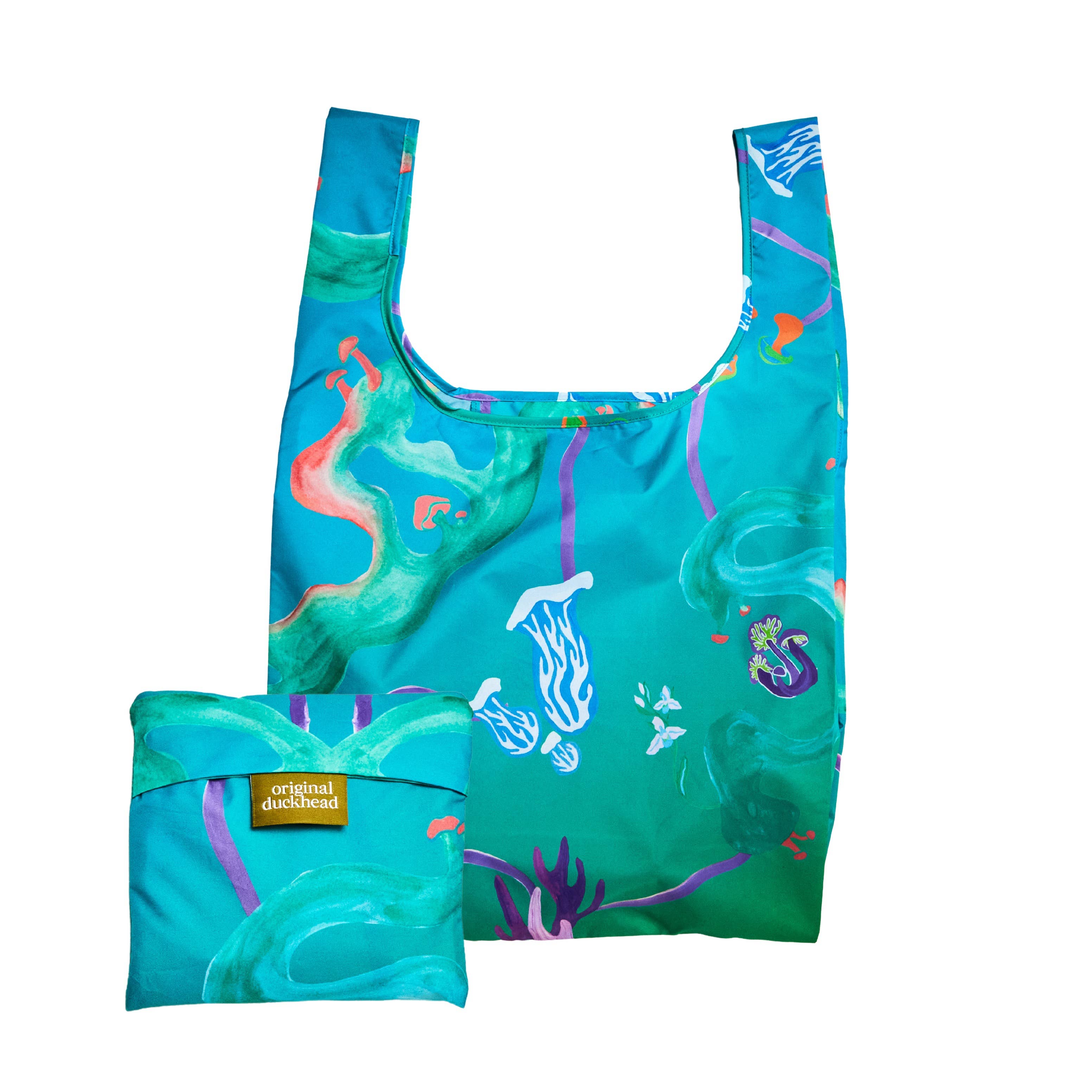 Original Duckhead - Aqua Fungi Eco-Friendly Foldable Reusable Bag