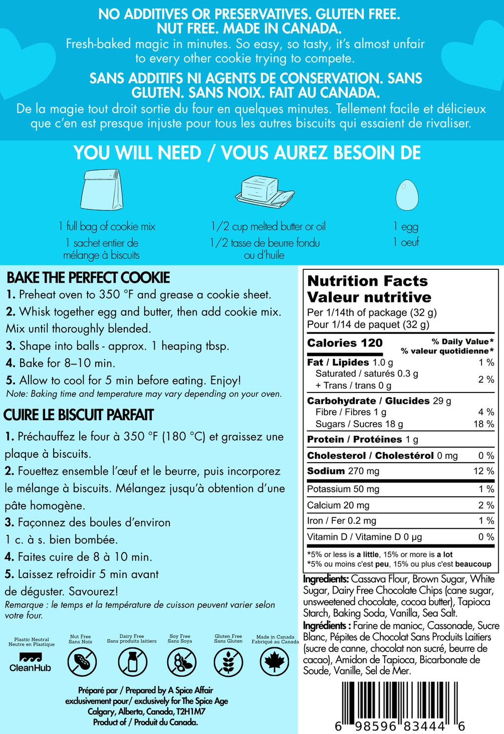 One Smart Cookie - Gluten Free Cookie Mix