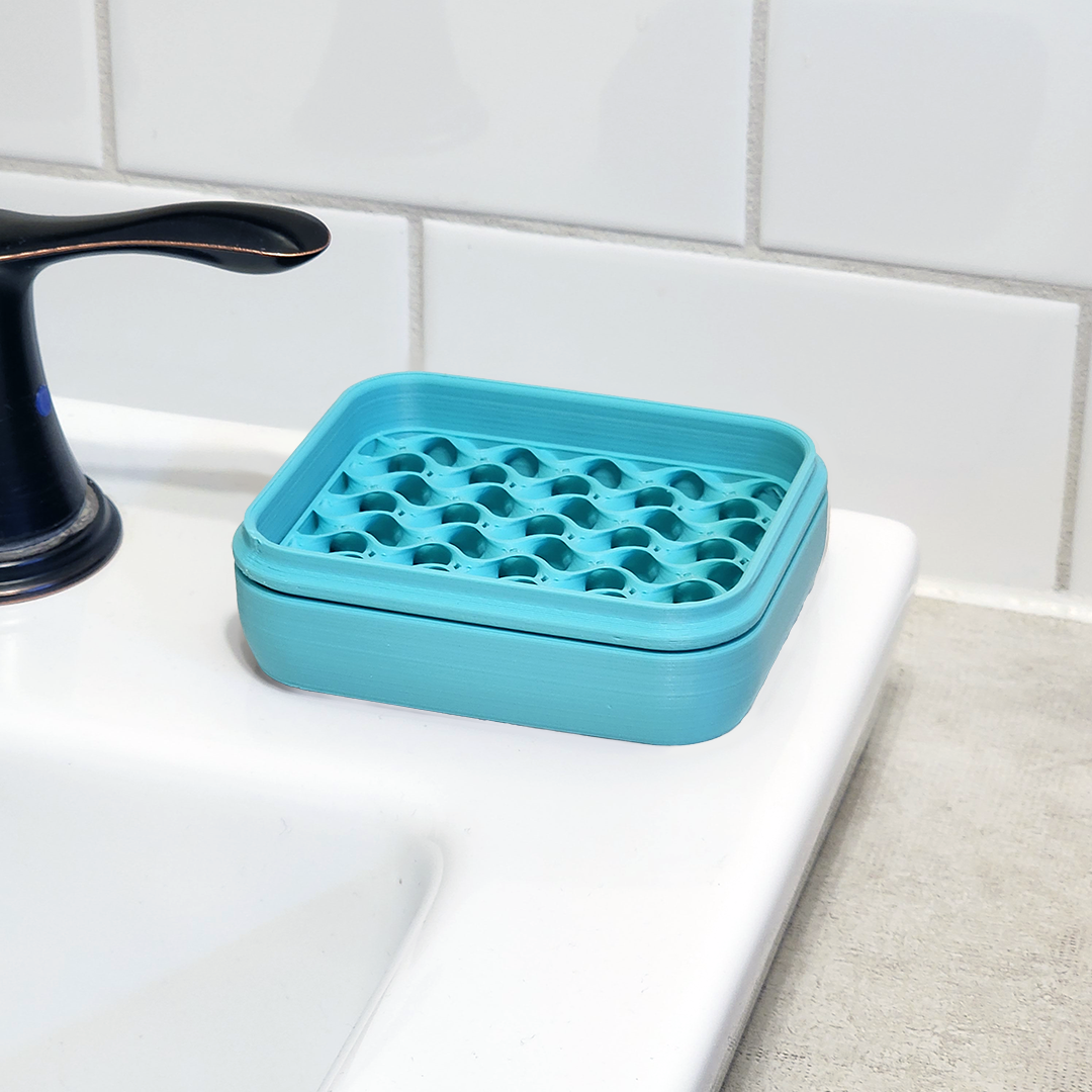 The Rogerie - Travel Soap Case (Rectangular)