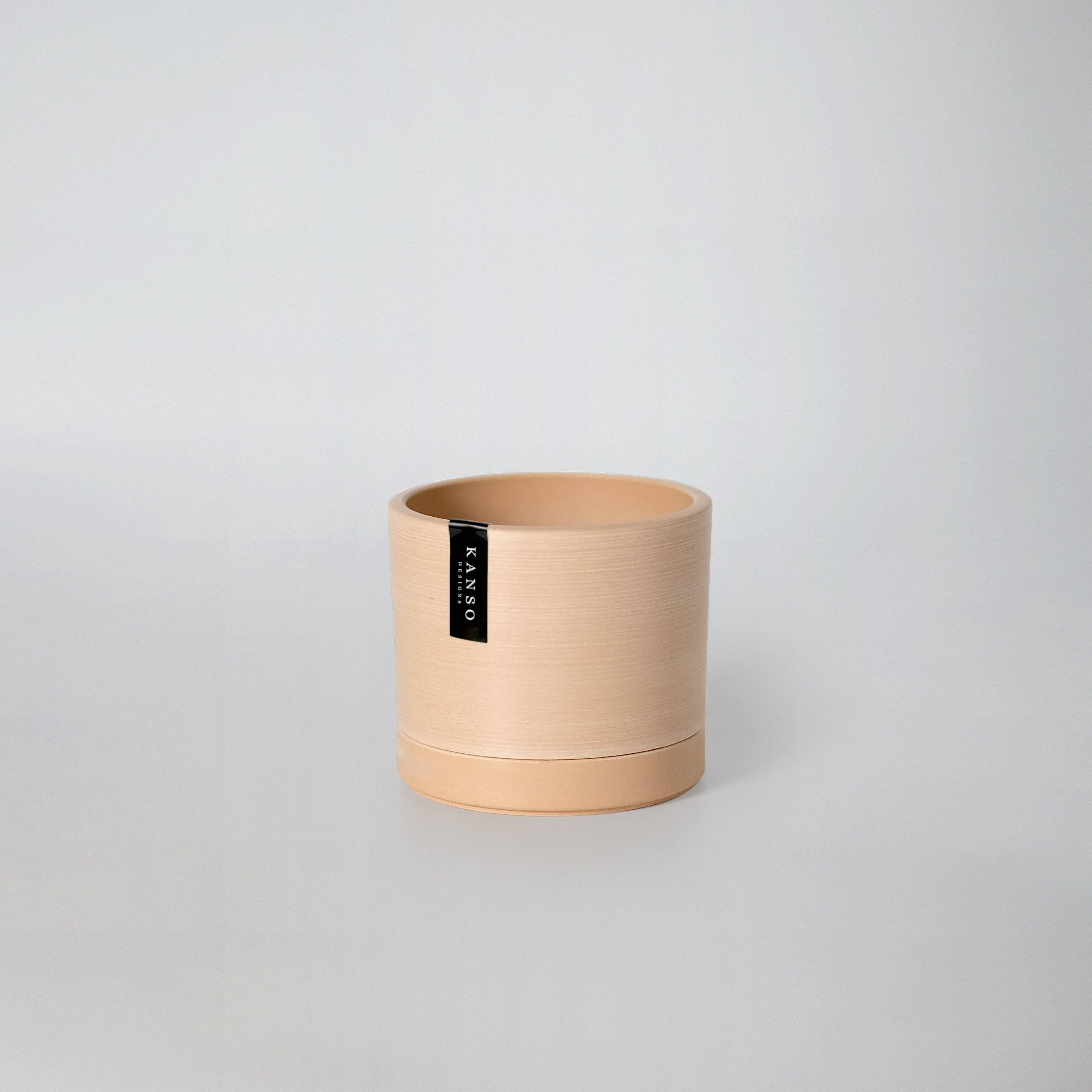 Kanso Designs - 3.5" Earth Tone Mini Planters | 4 Colorways