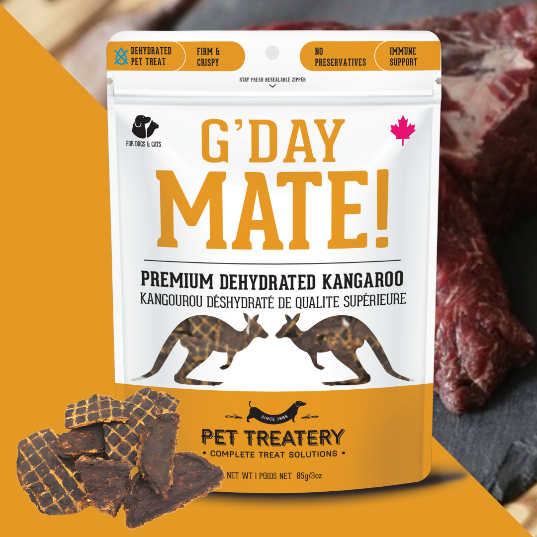 The Granville Island Pet Treatery - Kangaroo Dehydrated Pet Treats: High-Protein & Low-Fat