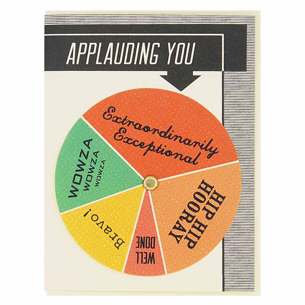 Applauding You Card (by Regional Assembly of Text)