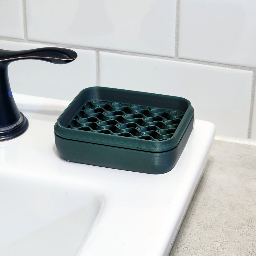 The Rogerie - Travel Soap Case (Rectangular)