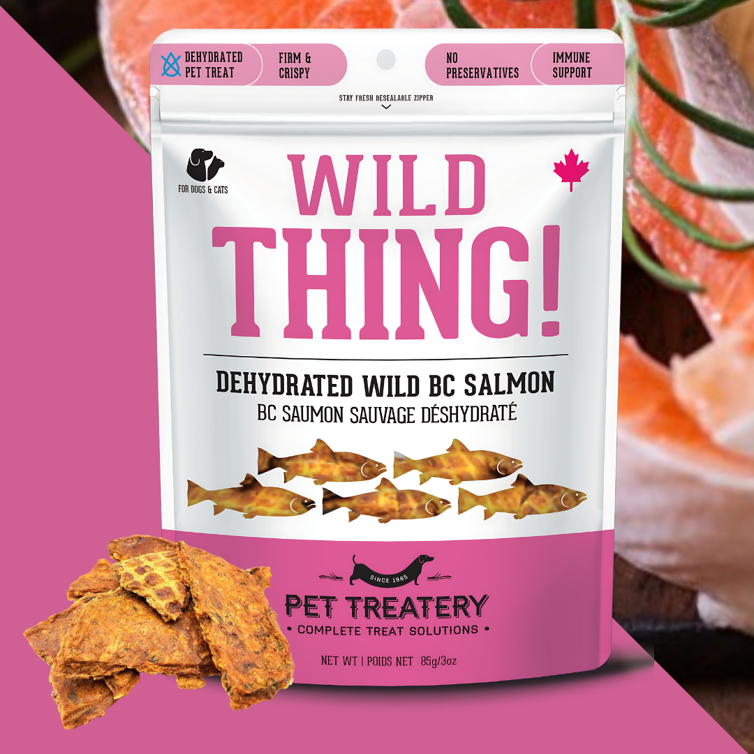 The Granville Island Pet Treatery - Wild Salmon Dehydrated Pet Treats: Omega-3 & High-Protein