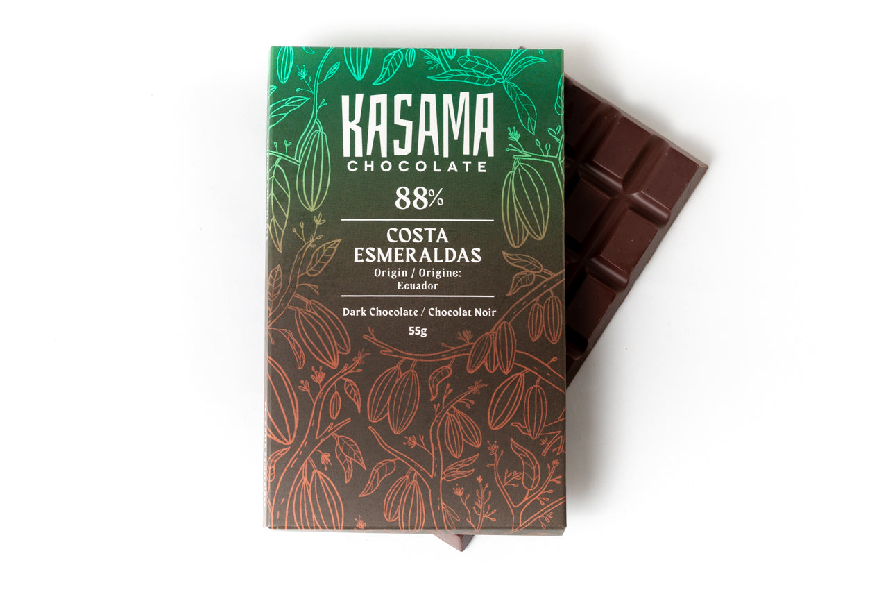 Kasama Chocolate - 88% Costa Esmeraldas