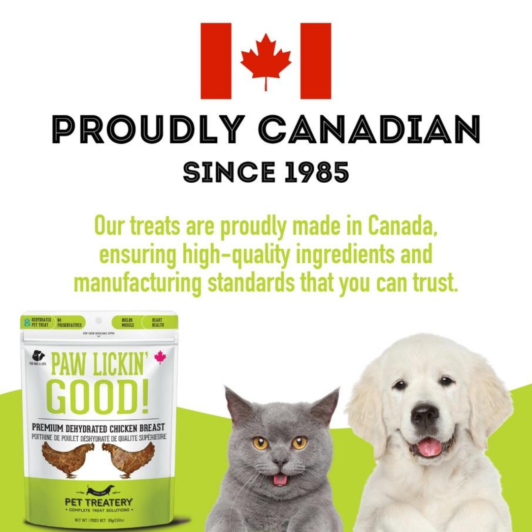 The Granville Island Pet Treatery - Chicken Breast Dehydrated Pet Treats: High-Protein & Vitamin