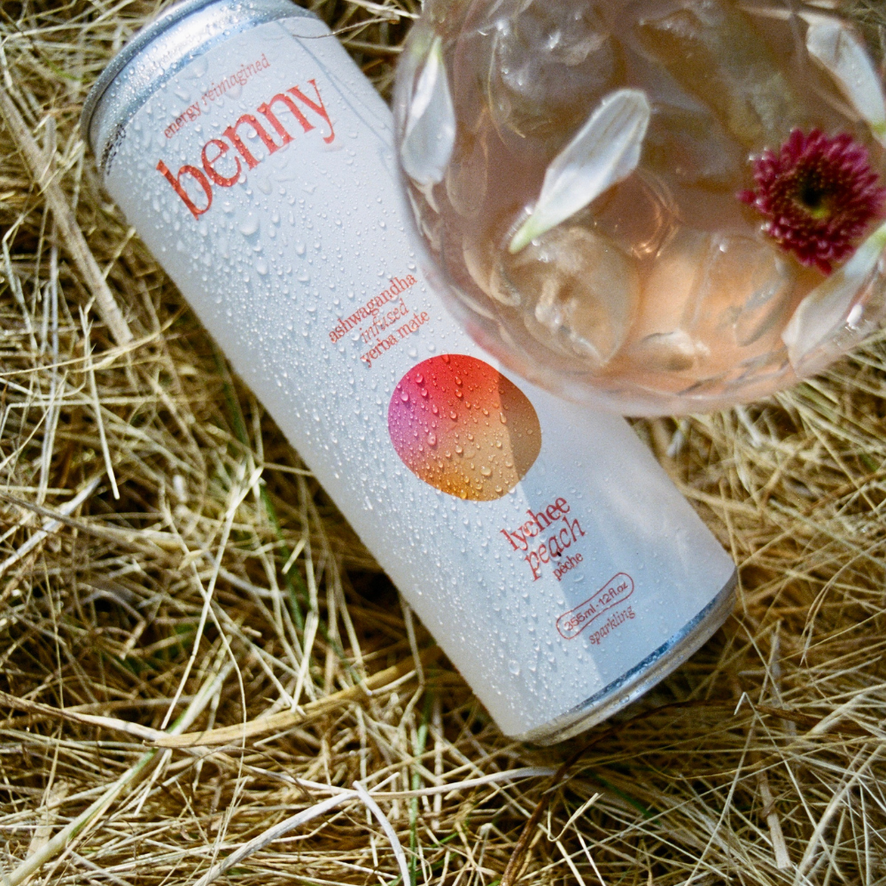 Benny - Peach Lychee + Ashwagandha Soft Energy Drink