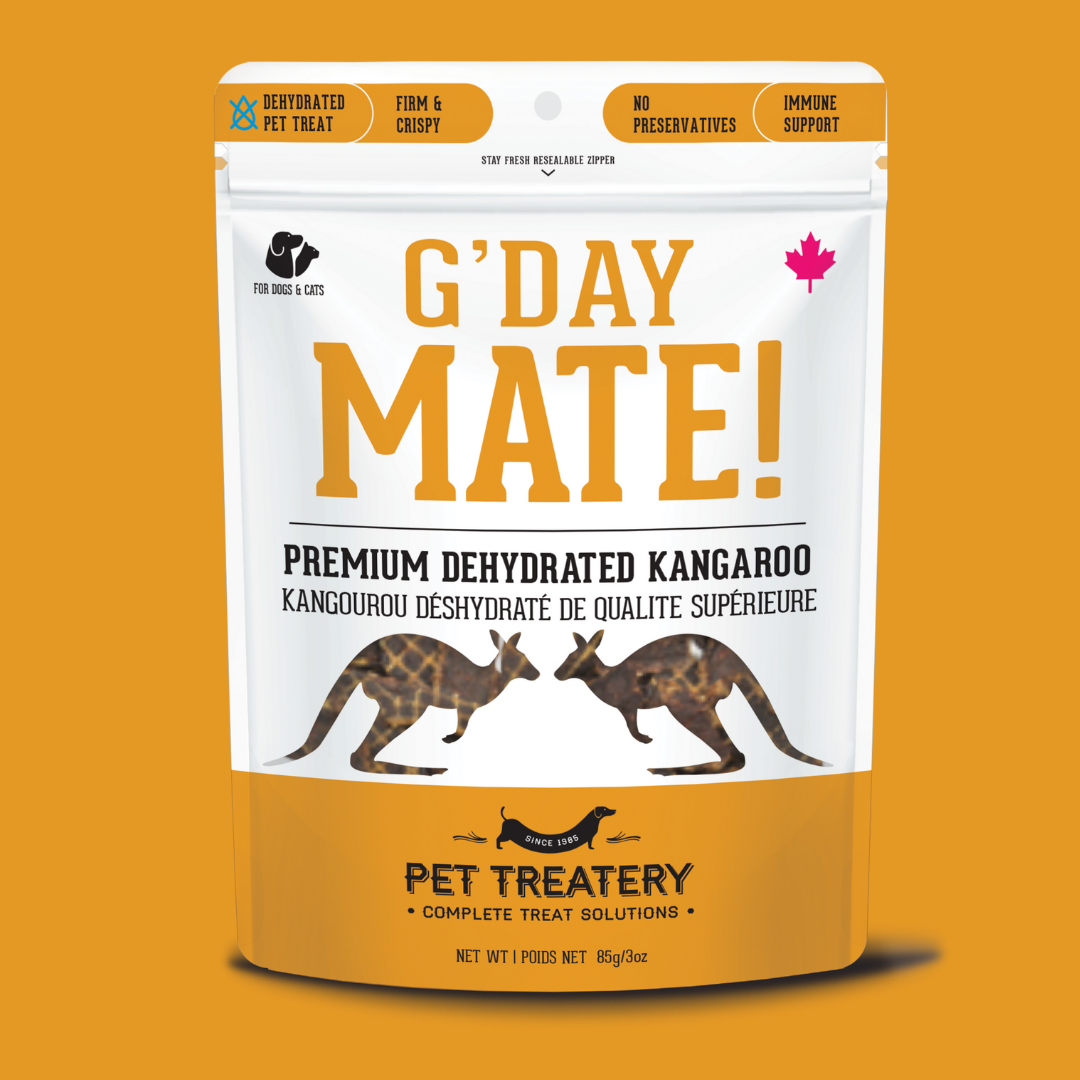 The Granville Island Pet Treatery - Kangaroo Dehydrated Pet Treats: High-Protein & Low-Fat