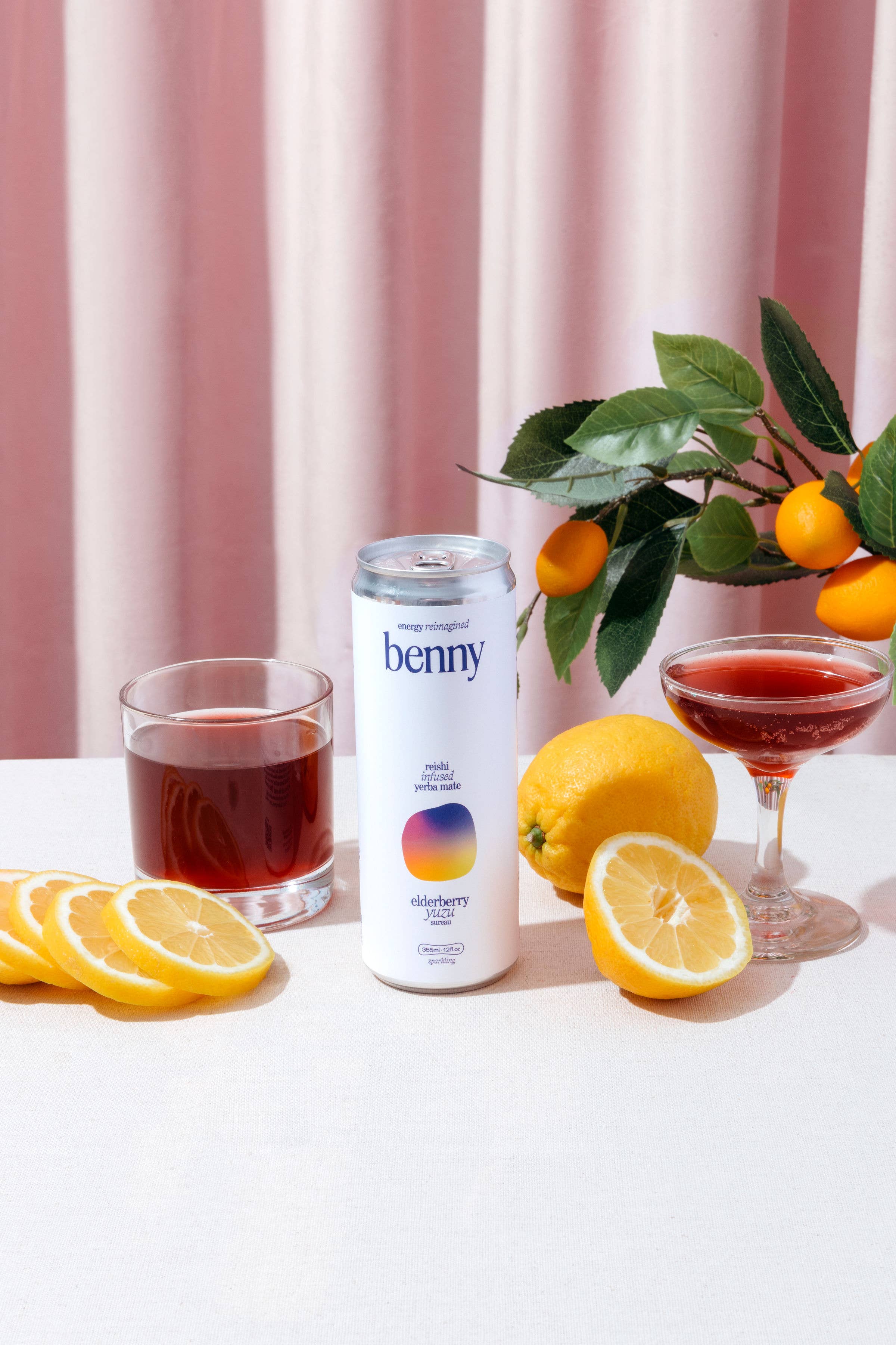 Benny - Elderberry Yuzu + Reishi Soft Energy Drink