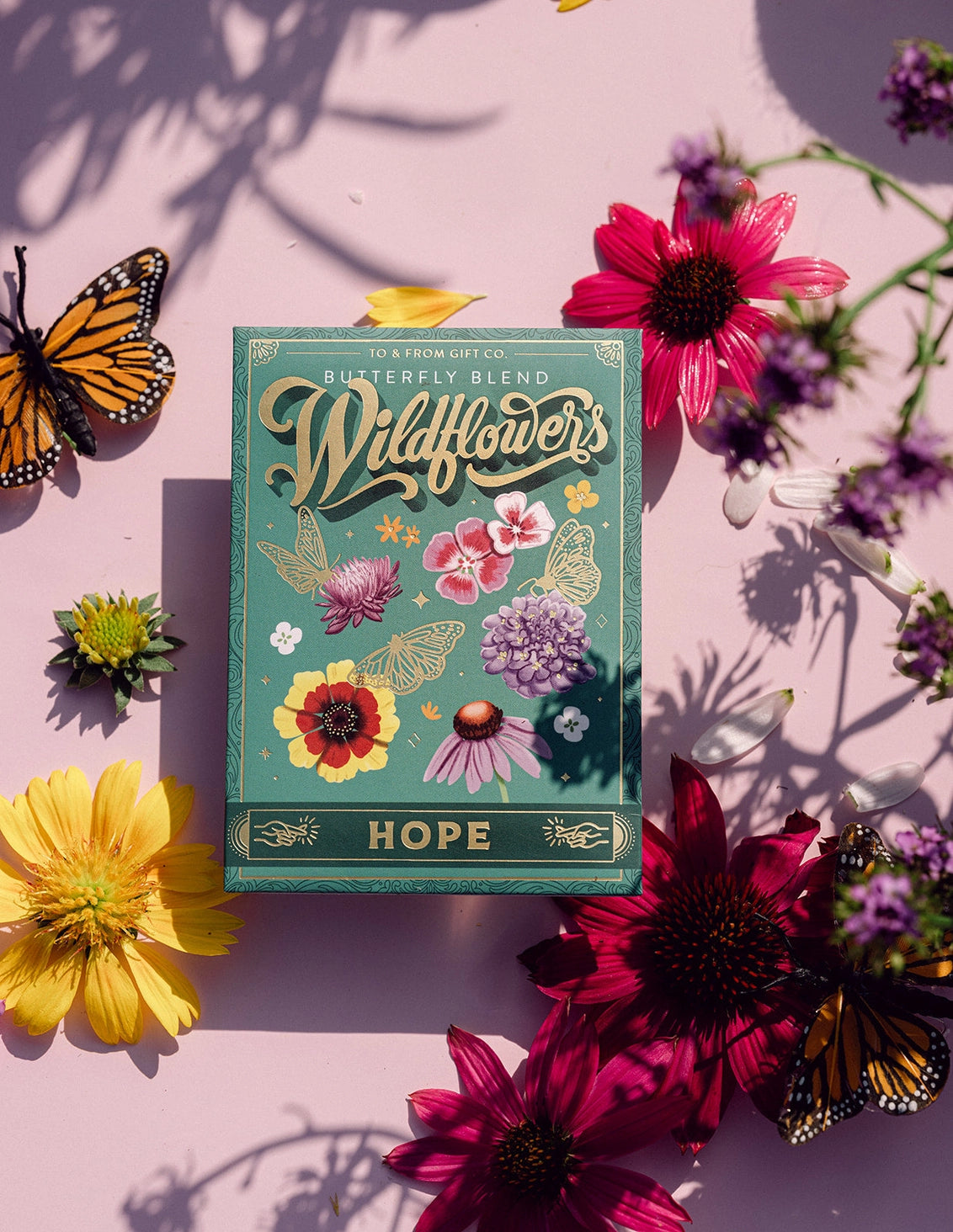 Butterfly Wildflowers (Hope) - Floriography Seed Packet (To & From Seed Co)