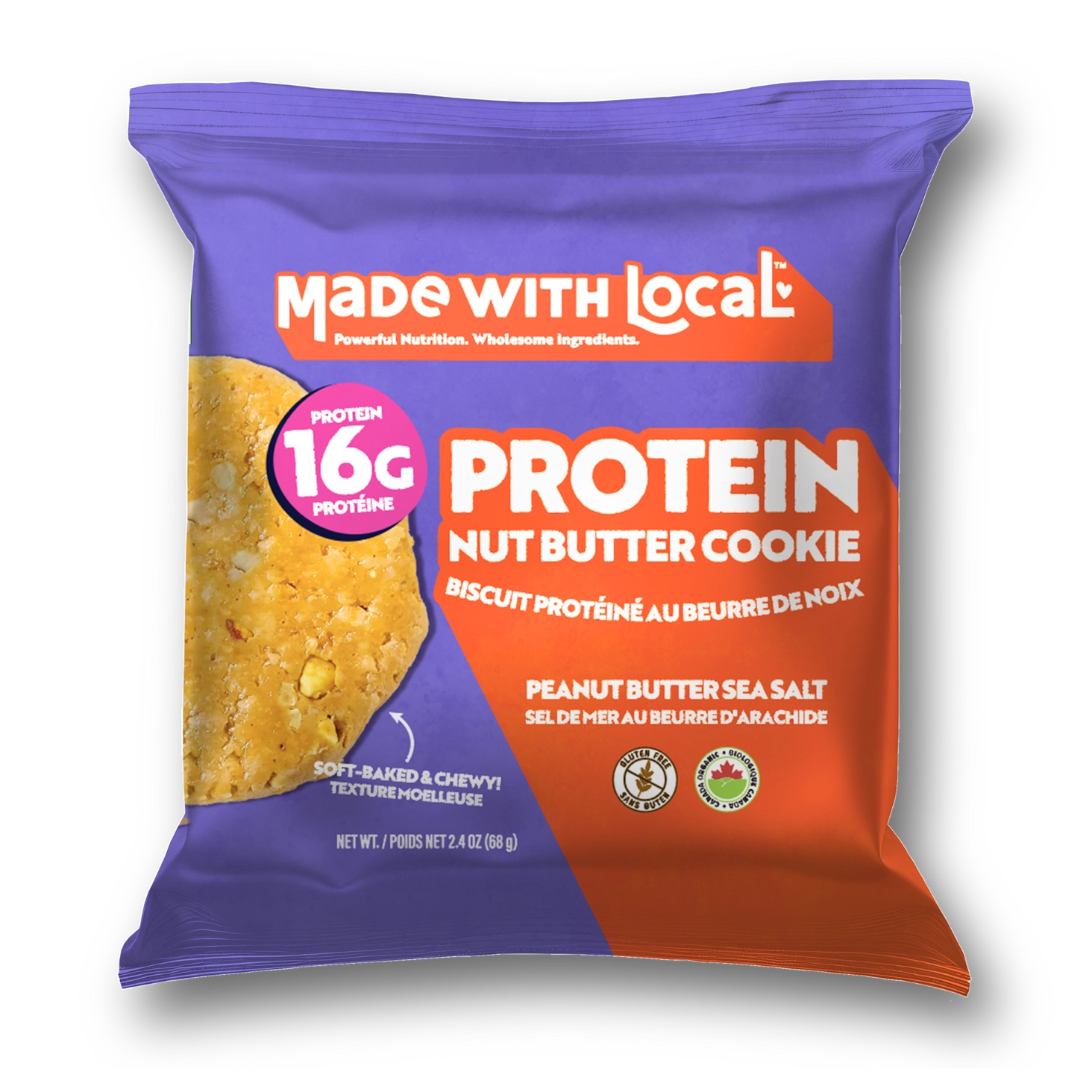 Peanut Butter Sea Salt | Organic Protein Cookie (Copy)