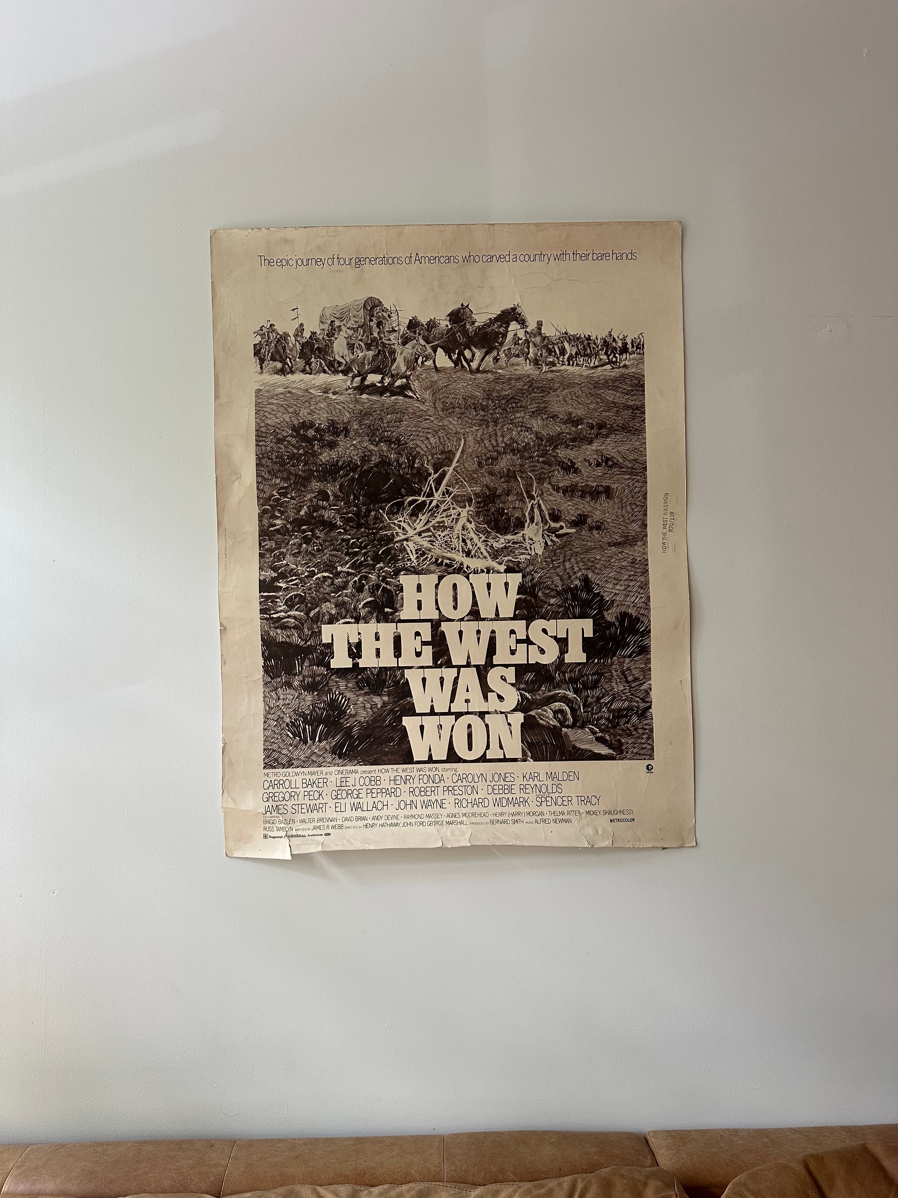 How the West was won Poster