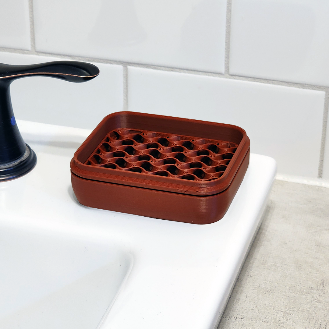 The Rogerie - Travel Soap Case (Rectangular)