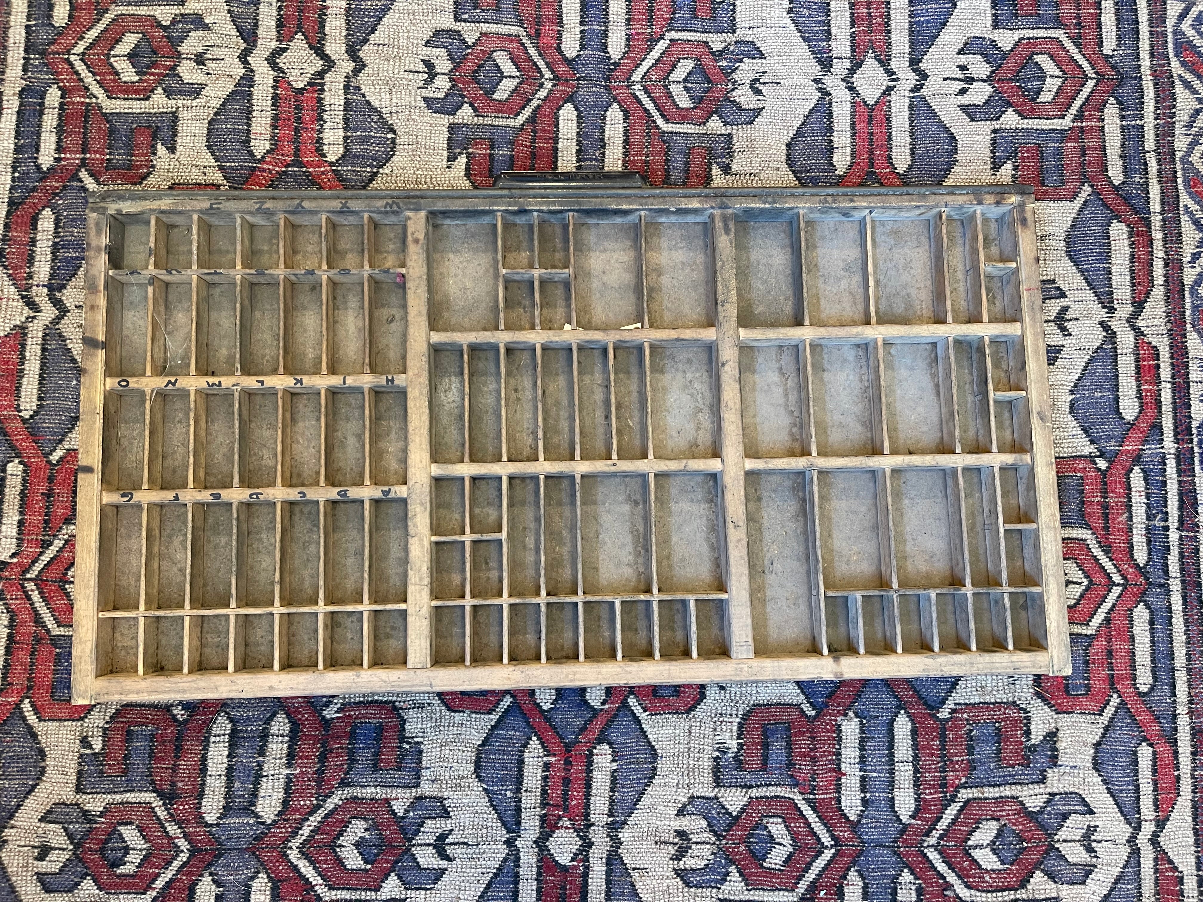 Letterpress Tray