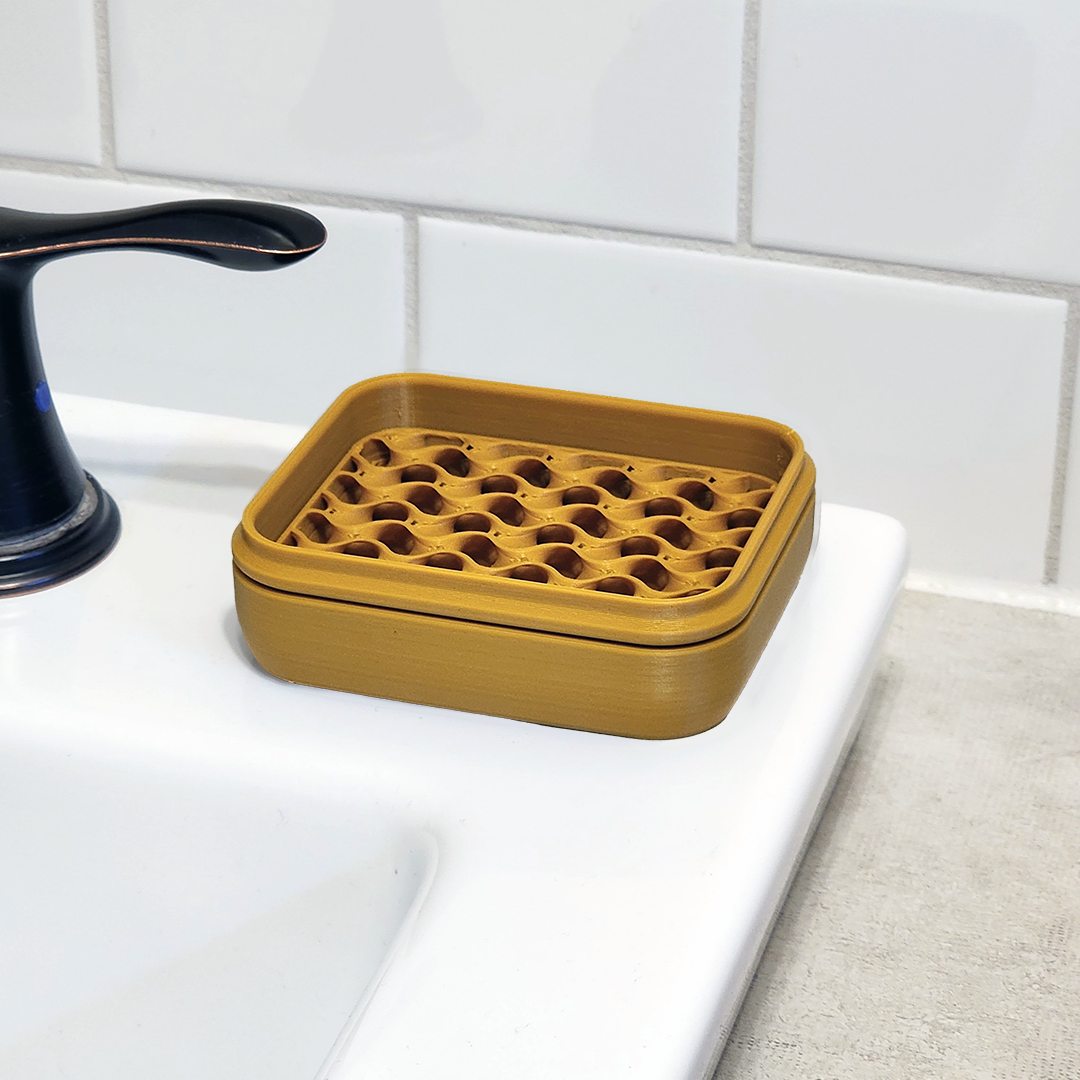 The Rogerie - Travel Soap Case (Rectangular)
