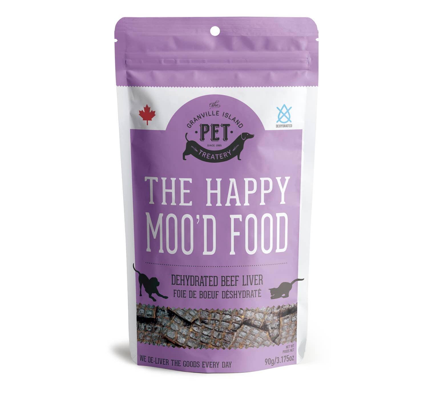 The Granville Island Pet Treatery - Beef Liver Dehydrated Pet Treats: High-Protein & Vitamin