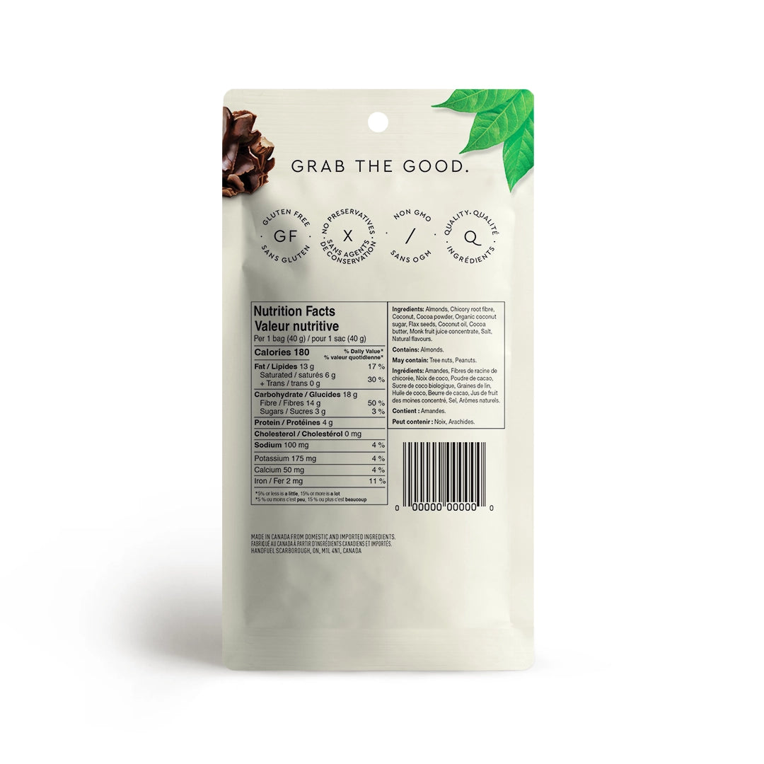 Handfuel - Dark Chocolate Almond Clusters