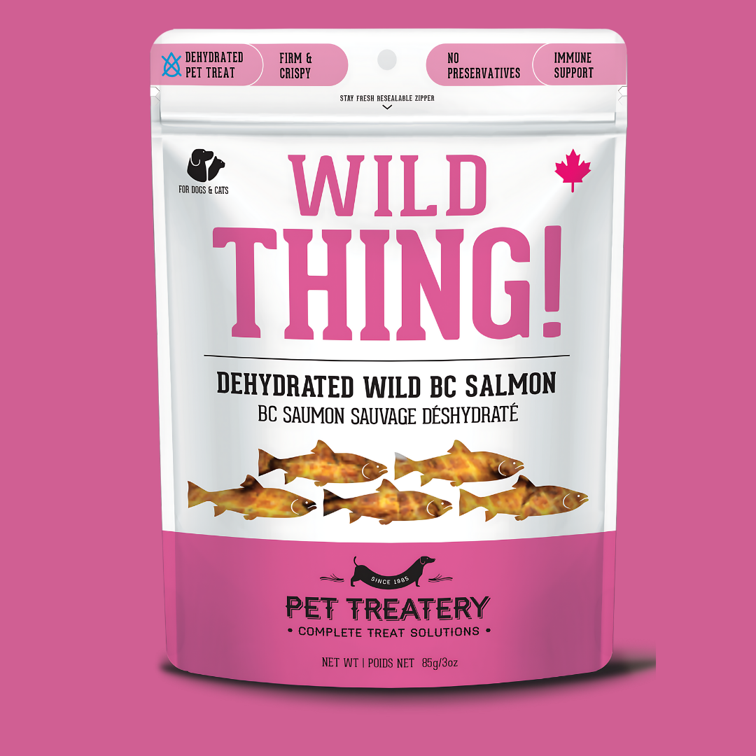 The Granville Island Pet Treatery - Wild Salmon Dehydrated Pet Treats: Omega-3 & High-Protein