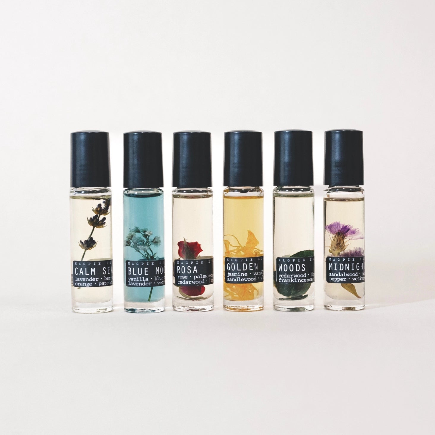 Essential Oil Perfume Rollers by Magpie Essentials