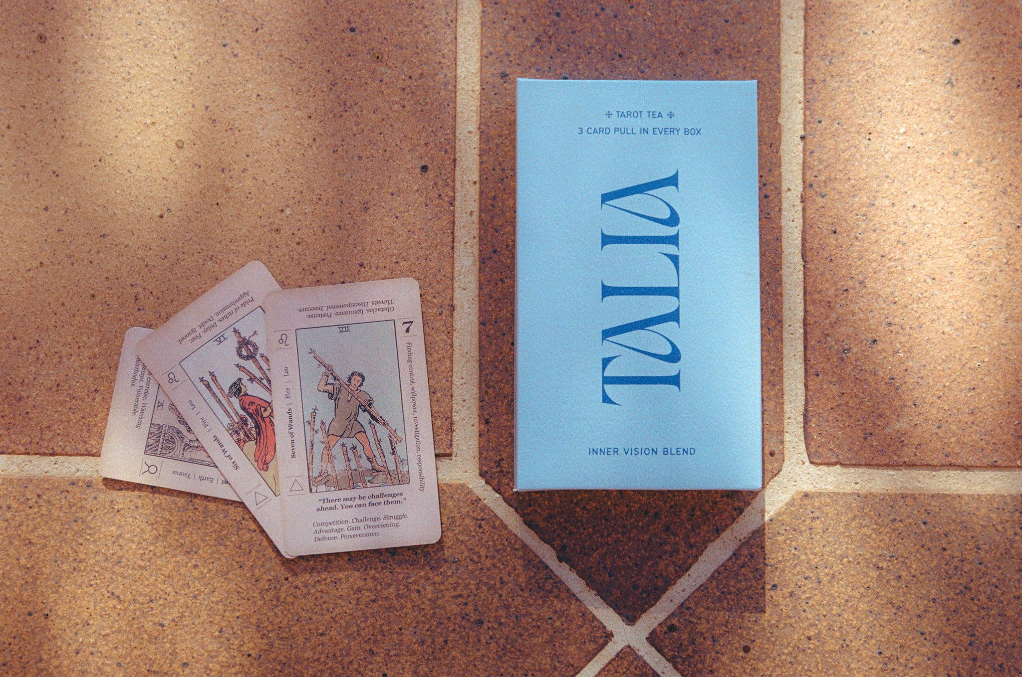 Talia Tarot Tea ❈ - Tarot Tea ❈ Inner Vision Blue Lotus Blend ❈