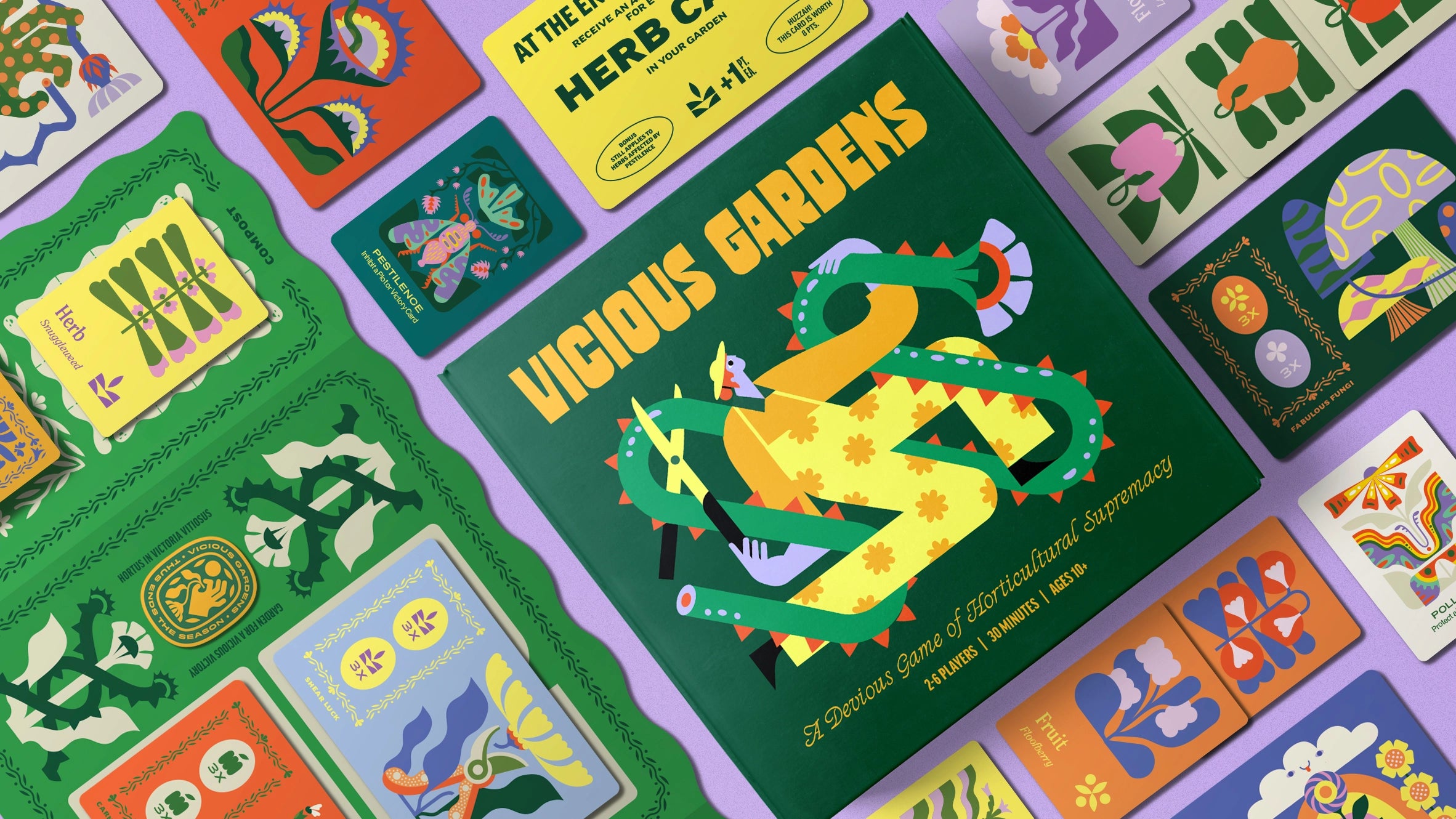 Vicious Gardens Board Game
